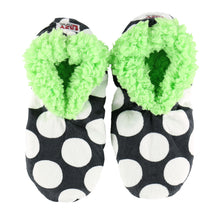 Load image into Gallery viewer, Polka Dot Fuzzy Feet Slipper
