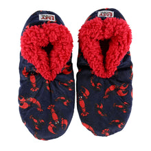 Load image into Gallery viewer, Lobster Fuzzy Feet Slipper
