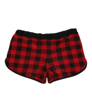 Load image into Gallery viewer, Red Plaid Women&#39;s Shorts
