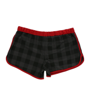 Load image into Gallery viewer, Lost in My Dreams Women&#39;s Grey Plaid Shorts
