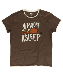 Almoose Asleep Women's Relaxed Fit Pj Tee