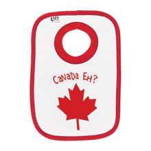 Load image into Gallery viewer, Canada Eh? White Infant Bib
