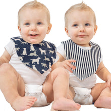 Load image into Gallery viewer, Labs 2 Pack Infant Bandana Bib
