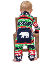 Load image into Gallery viewer, Sweater Bear Infant Polar Bear Onesie Flapjack
