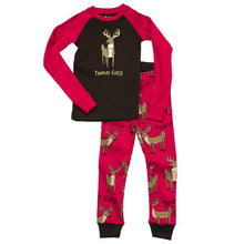 Load image into Gallery viewer, Trophy Child Pink Kid&#39;s Long Sleeve PJ&#39;s
