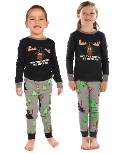 May The Forest Be With You Kid's Long Sleeve PJ's