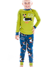 Load image into Gallery viewer, Stud Puffin Kid&#39;s Long Sleeve PJs

