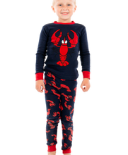 Load image into Gallery viewer, Lobster Kid&#39;s Long Sleeve PJ&#39;s
