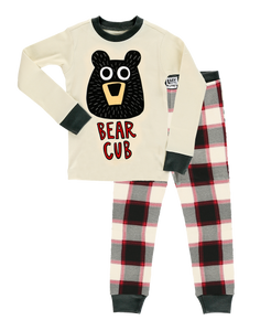 Bear Cub Kid's Long Sleeve PJ's
