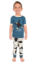 Load image into Gallery viewer, Bear In The Morning Kids Short Sleeve PJ&#39;s
