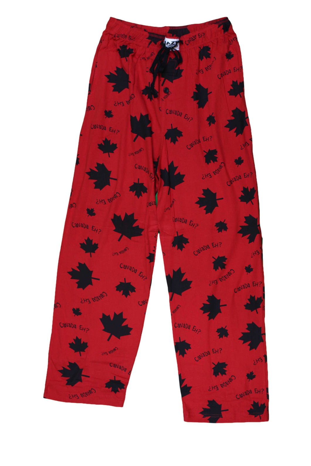 Canada Eh? Red Men's PJ Pants