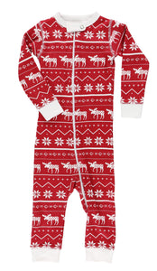 Nordic Moose Infant Union Suit
