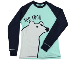 Too Cool Women's Polar Bear Fitted Tee