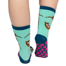 Load image into Gallery viewer, Otterly Exhausted Crew Sock
