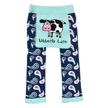 Load image into Gallery viewer, Udderly Cute Toddler Cow Leggings
