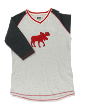 Load image into Gallery viewer, Cabin Moose Women&#39;s Tall Tee
