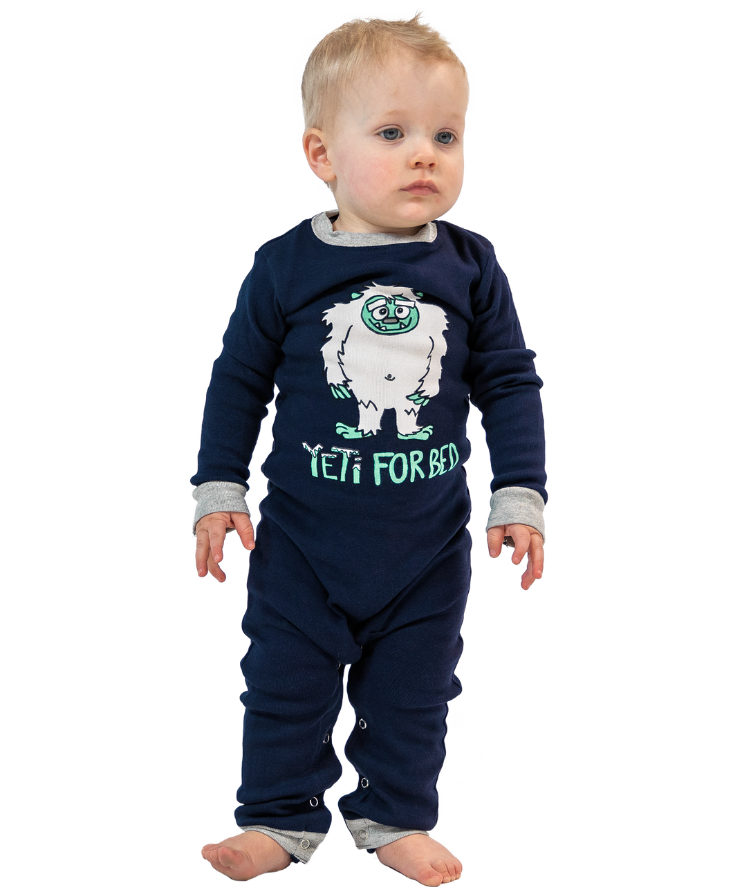 Yeti For Bed Infant Union Suit