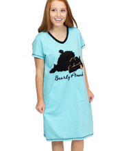 Load image into Gallery viewer, Bearly Awake Women&#39;s V-neck Nightshirt
