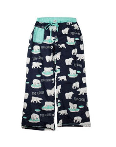 Too Cool Women's Polar Bear Fitted Pant