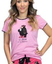 Load image into Gallery viewer, I&#39;m a Bear in the Morning Women&#39;s Fitted Tee

