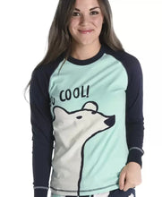 Load image into Gallery viewer, Too Cool Women&#39;s Polar Bear Fitted Tee
