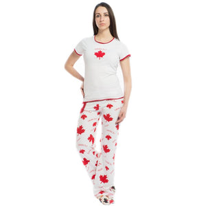 Canada Eh? White Women's Fitted Pant