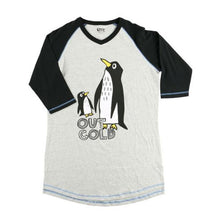 Load image into Gallery viewer, Out Cold Women&#39;s Penguin Tall Tee
