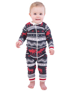 Cabin Moose Infant Union Suit